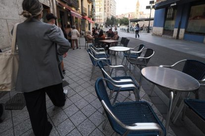 Proximidades de la catedral con calles estrechas