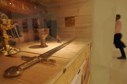 Exposición sobre Indiana Jones en el Museo de la Ciencia.