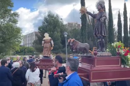 Celebración de San Isidro Labrador en Valladolid