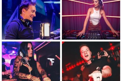 Paul Van Dyk, Juicy M, Joyse e Yves V.