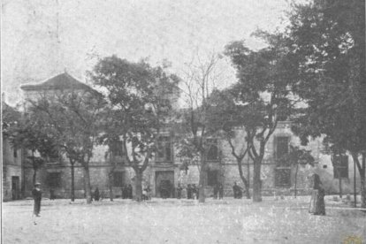 La cárcel de Chancillería en 1900, 13 años después del motín