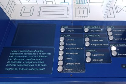 Exposición 'Conectados al futuro. La transición energética' de Redeia en el Museo de la Ciencia de Valladolid.