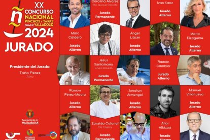 Jurado Concurso Nacional de Pinchos 2024