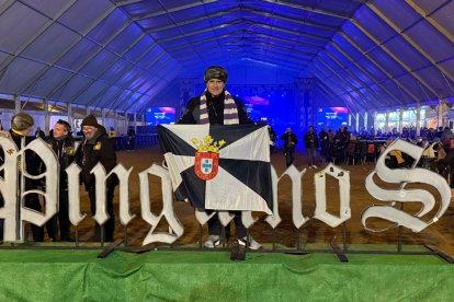 Alejandro Izquierdo, militar vallisoletano destinado en Ceuta que ha venido a Pingüinos.