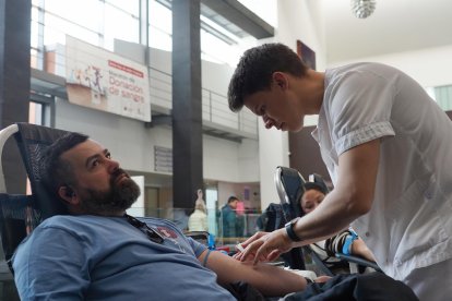 Donaciones de sangre en el Río Hortega