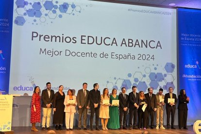 Juan Carlos González Hernández, Mejor Profesor de España en Formación Profesional en los Premios Educa Abanca 2025