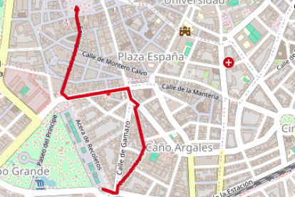 Recorrido manifestación 'Stop Ganadería Industrial'.