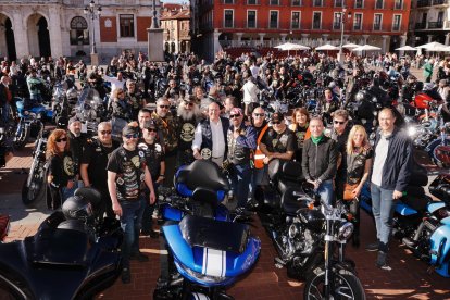 Concentración de Harley-Davidson en Valladolid
