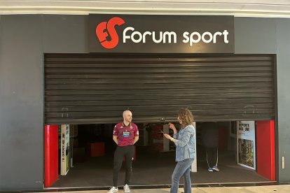 Estado de Vallsur y Rio Shopping durante el apagón