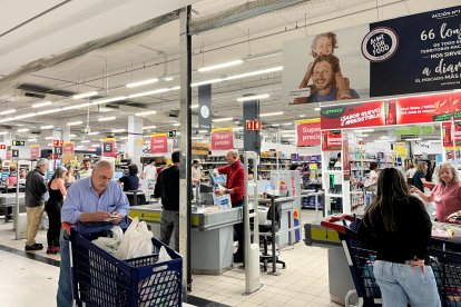 Estado de Vallsur y Rio Shopping durante el apagón