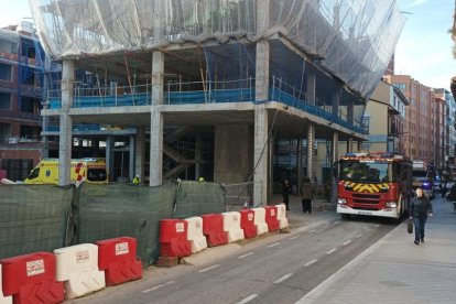 Obras de la calle Alonso Pesquera.