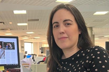 La redactora jefe de El Mundo de Castilla y León, Alicia Calvo.