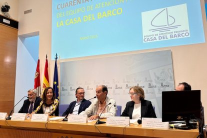 40 Aniversario del Centro de Salud Casa del Barco en la Consejería de Sanidad