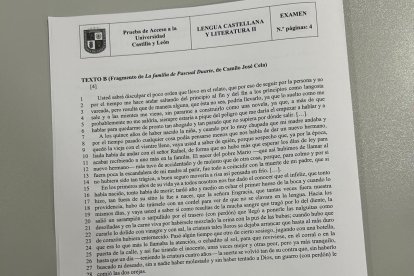 Fragmento de La familia de Pascual Duarte, de Camilo José Cela