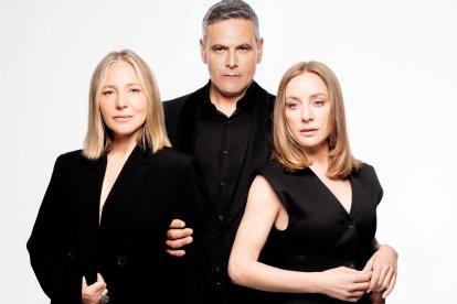 Pilar Castro, Roberto Enríquez y Angela Cremonte