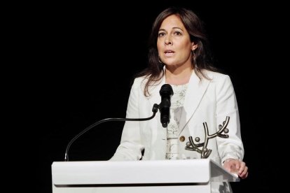 La periodista Mara Torres fue otra de las premiadas