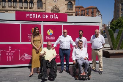 Presentación de las nuevas casetas oficiales de la Feria de Día de Valladolid.