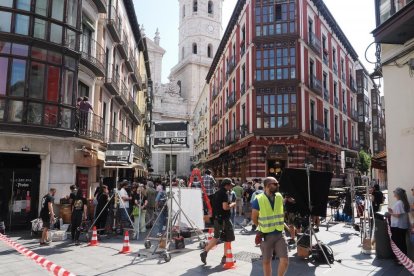 Rodaje de la película de Bollywood 'Alpha' en Valladolid