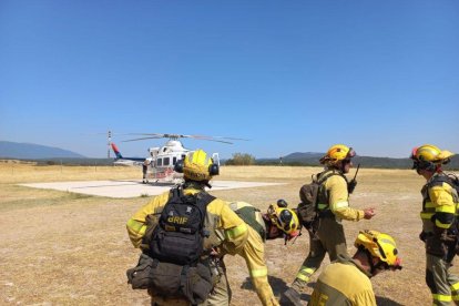 Incendio forestal de Molezuelas de la Carballeda, Zamora