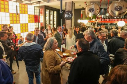 Inauguración del nuevo espacio gastronómico.
