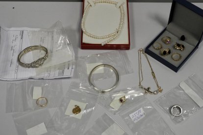 Oficina de objetos hallados de la Policía Municipal.