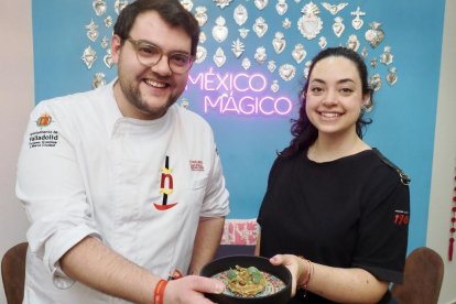 Alejandro y Paulina, propietarios del Habanero Taquería.