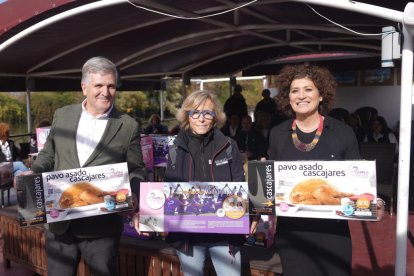 Alfonso Jiménez Rodríguez-Vila, Nachi García Iglesias, presentan su nuevo pavo de Acción de Gracias