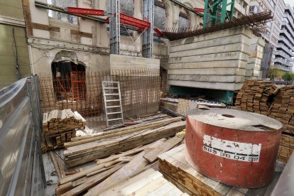 Obras en el Lope de Vega