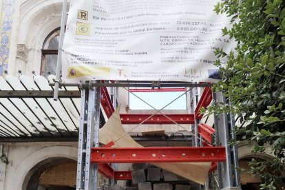 Obras en el Lope de Vega