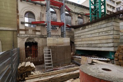 Obras en el Lope de Vega