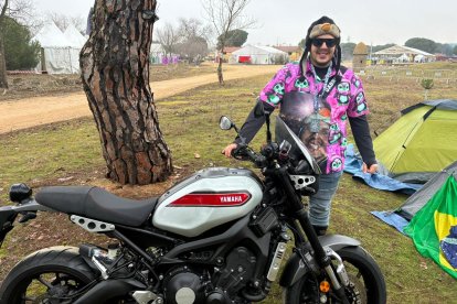 Gabriel Diz, motero vallisoletano en Pingüinos