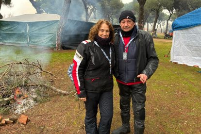 Carmen y Gabi, moteros de Ciudad Real en Pingüinos