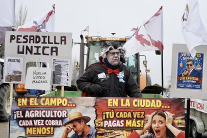 Nueva tractorada en Valaldolid en contra del acuerdo de Mercosur