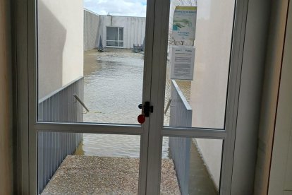 Inundación en una residencia de ancianos en Aldea Mayor (Valladolid)