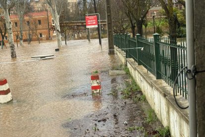 Inundaciones por la crecida del Duero en Tordesillas