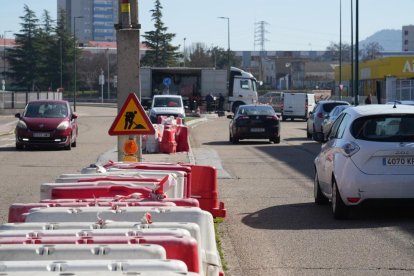 Obras en la calle Daniel del Olmo