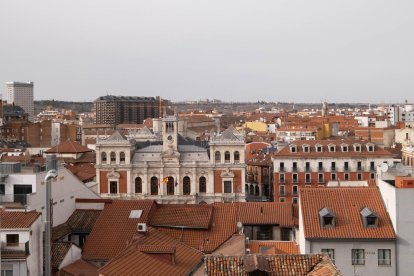 El Ayuntamiento de la ciudad desde el hotel Eurostars Valladolid 5.