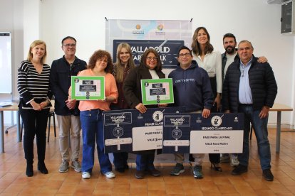Imagen de la entrega de premios del concurso
