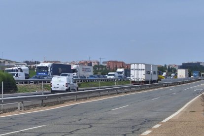 Retenciones por las obras de la A-62.