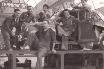 Fabricación del Renault 4/4 en Valladolid