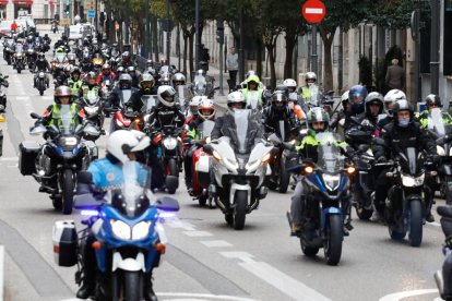 Homenaje a las víctimas de accidentes de tráfico en Valladolid.- J. M. LOSTAU