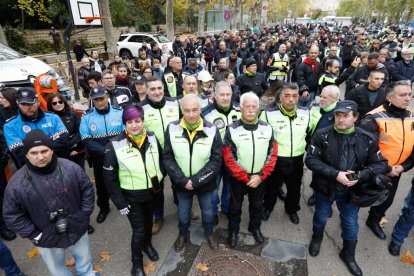 Homenaje a las víctimas de accidentes de tráfico en Valladolid.- J. M. LOSTAU