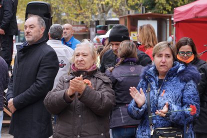 Homenaje a las víctimas de accidentes de tráfico en Valladolid.- ICAL