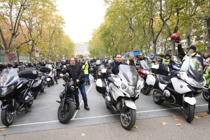 Homenaje a las víctimas de accidentes de tráfico en Valladolid.- ICAL
