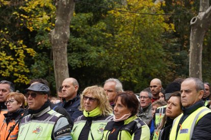Homenaje a las víctimas de accidentes de tráfico en Valladolid.- ICAL