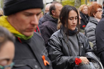 Homenaje a las víctimas de accidentes de tráfico en Valladolid.- ICAL