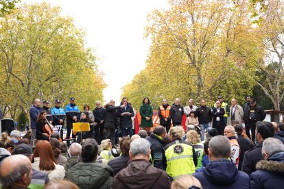 Homenaje a las víctimas de accidentes de tráfico en Valladolid.- ICAL
