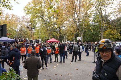 Homenaje a las víctimas de accidentes de tráfico en Valladolid.- ICAL