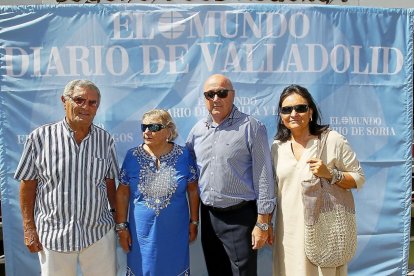 Luis Calleja, Pilar Martínez, Jorge Ruiz e Iziar Calleja (Autocares Interbús)
