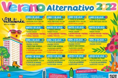Actividades de Vallatarde de julio.- E. M.